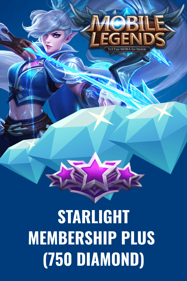 Mobile Legends • Starlight Membership Plus (750 Diamond)