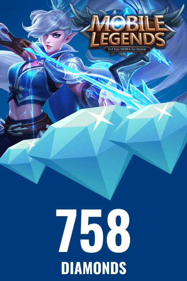 Mobile Legends • 758 Diamonds