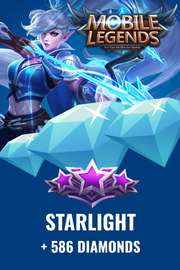 Mobile Legends • Starlight + 586 Diamonds