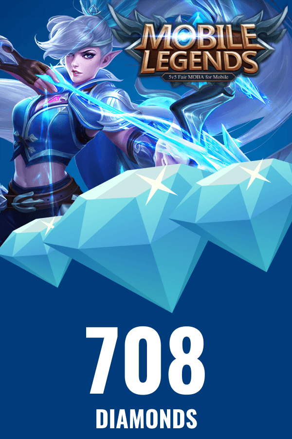 Mobile Legends • 708 Diamonds