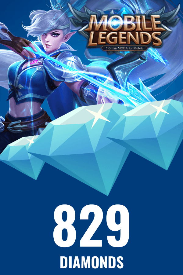 Mobile Legends • 829 Diamonds