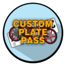 Drag Drive Simulator - Gamepass Custom Plate Pass