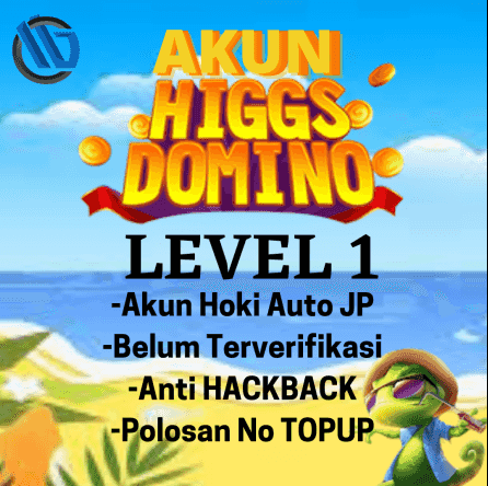 Gambar Higgs Domino Akun Super Hoki Leon level 1 — 1