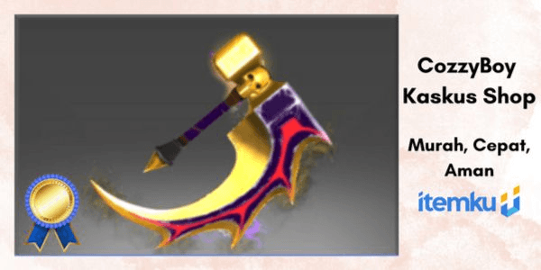 Gambar Product Inscribed Golden Basher of Mage Skulls