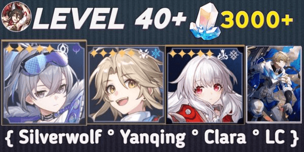 Gambar Product Silverwolf Yanqing Clara Account | LC Gepard