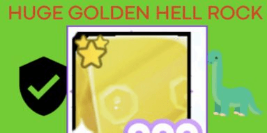 Gambar Product Huge Golden Hell Rock