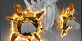 Gambar Product Golden Bracers of Forlorn Precipice (Immortal TI8 Dark Seer)