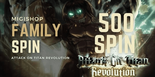 Gambar Product 500 Family Spins | Attack On Titan Revolution (AOTR)