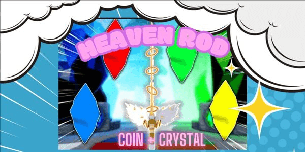 Gambar Product Heaven Rod ( Include Coin + Crystal )