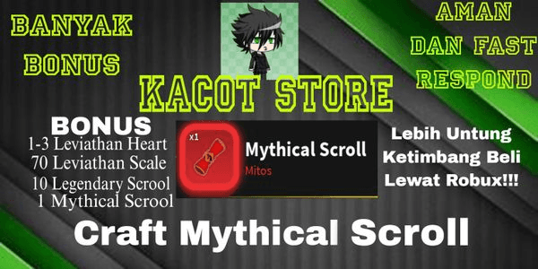 Gambar Product Craft Mythical Scroll