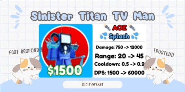 Gambar Product Sinister Titan TV Man