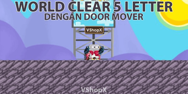 Gambar Product World Clear 5 Letters + Door Mover