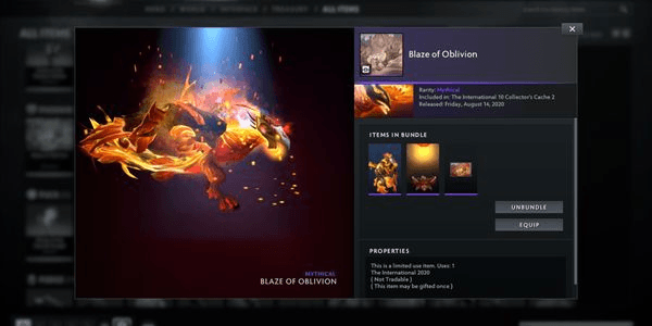 Gambar Product Blaze of Oblivion (Bundle Phoenix Collector's Cache TI 10)