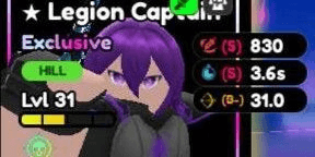 Gambar Product Legion Captain ( Evo ) good stats