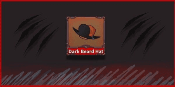 Gambar Product Dark Beard Hat Accessory - King Legacy