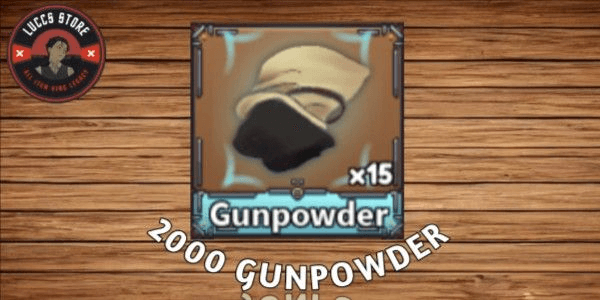 Gambar Product 2,000 GUNPOWDER | KING LEGACY RBL