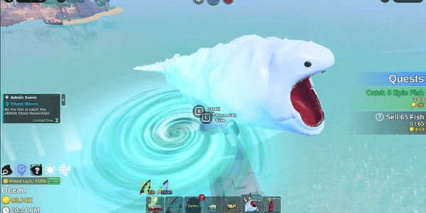 Gambar Product SECRET WORM FISH (ALASKAN GIANT WORM) -FISH IT