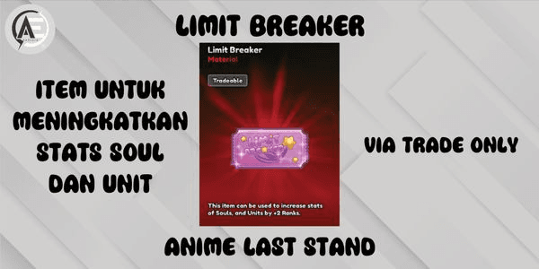 Gambar Product Limit Breaker || Anime Last Stand ||