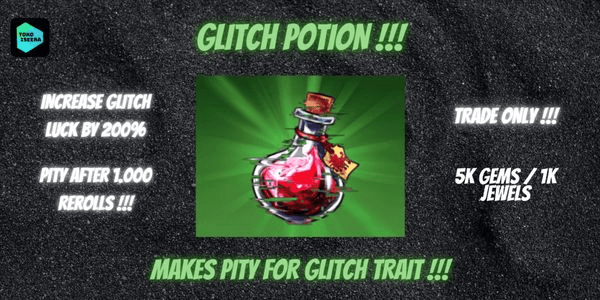 Gambar Product Glitch Potions (Increasing Luck By 200% + Pity 1.000 RRS) !!!