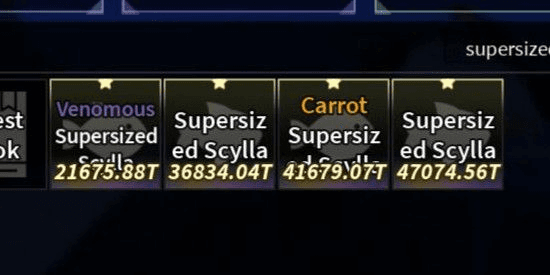 Gambar Product Supersized Scylla