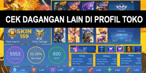 Gambar Product #103 CHEAP MOBILE LEGENDS ACCOUNT