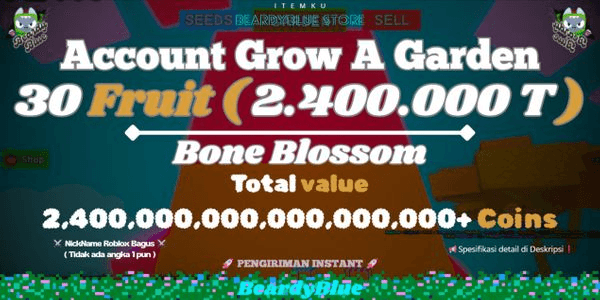 Gambar Product Account Grow A Garden | Instant Delivery #3