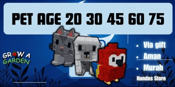 Gambar Product Pet Age Upgrade Package 20, 30, 45, 60, 75