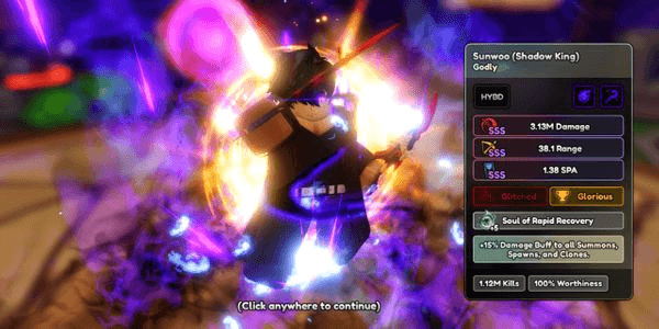 Gambar Product Anime Last Stand - 3 Godly Units | 5 Glitched + 10 Avatar + 3 Overlord