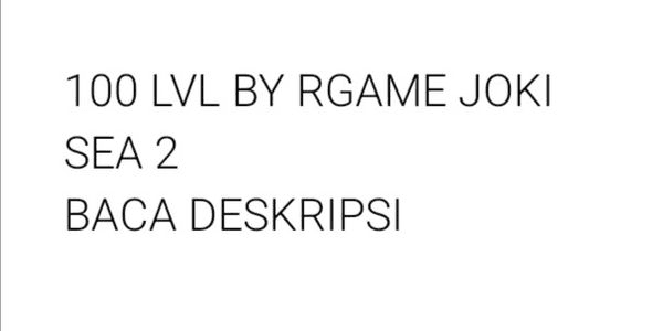 Gambar Product Leveling 2nd Sea