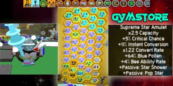 Gambar Product AKUN BEE SWARM GG |BLUE HIVE END GAME