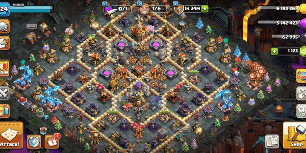 Gambar Product SCENERY SHADOW | TH16 ALMOST MAX | EXP 224 | MIHNS | HERO 90 92 61 66 40 | GEMS 1123 | CN 1000