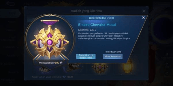 Gambar Product Empire Medal