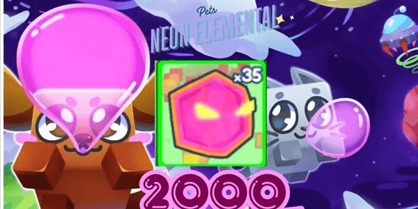 Gambar Product Neon Elemental | Bubble Gum Simulator Infinity (BGSI) | Cheapest