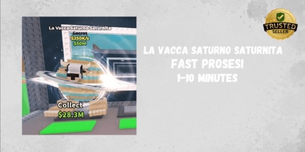 Gambar Product THE COW SATURNO SATURNITE | STEAL A BRAINROT