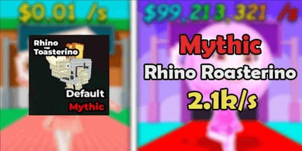 Gambar Product (Mythic) Rino Roasterino - Steal A Brainrot