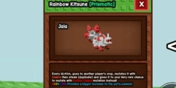 Gambar Product Rainbow Kitsune Grow A Garden