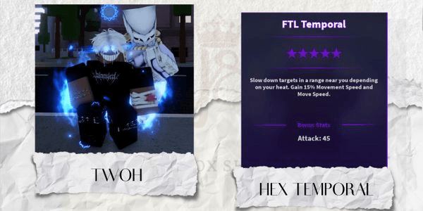 Gambar Product Hex Temporal TWOH (The World Over Heaven) | Mythic Trait - A Universal Time (AUT)