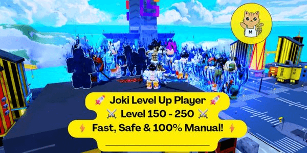 Gambar Product Joki level up player 150-250 per 1 level
