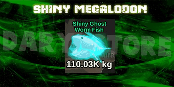 Gambar Product Shiny Ghost Worm Fish - Secret fish | Fish it