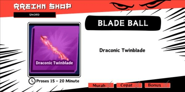 Gambar Product Draconic Twinblade