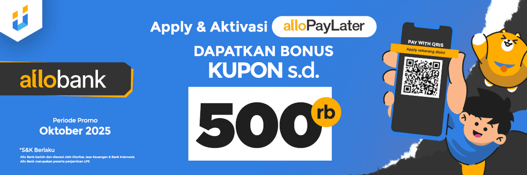 Daftar Allo PayLater melalui itemku, Dapatkan Bonus Kupon Rp500.000!