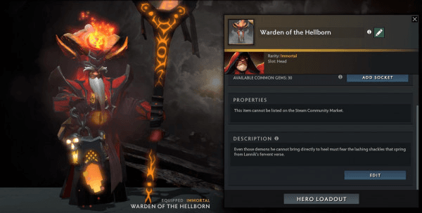 Gambar Product Warden of the Hellborn