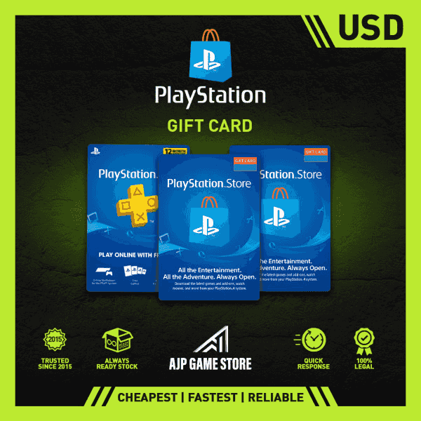 Gambar Playstation Network Card US$ 10 — 1