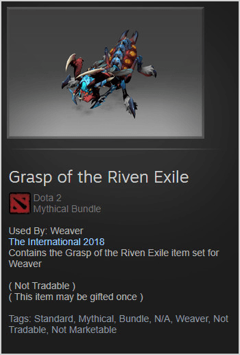 Gambar Product Grasp of the Riven Exile