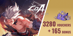 3280 Vouchers + 165 Bonus
