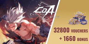 32800 Vouchers + 1660 Bonus