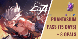 Phantasium Pass (15 Days) + 8 Opals