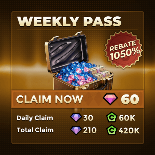 Gangstar Mirage City - Top Up Weekly Pass