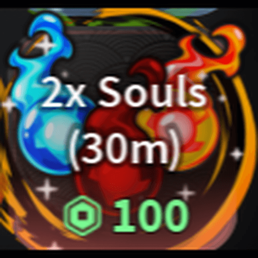 Slayers 2 - Gamepass 2x Souls (30m)