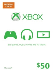 Gambar Xbox Gift Card US$ 50 — 1